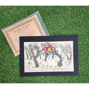 Joan Miro Original Lithograph 1956 The Party  Abstract Whimsical ART